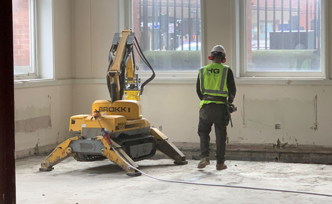Demolition robot Hire Barnet