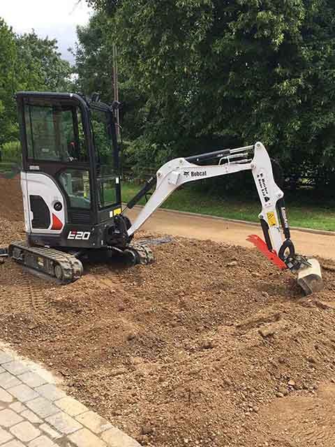 Soil levelling machine Hire Barnet