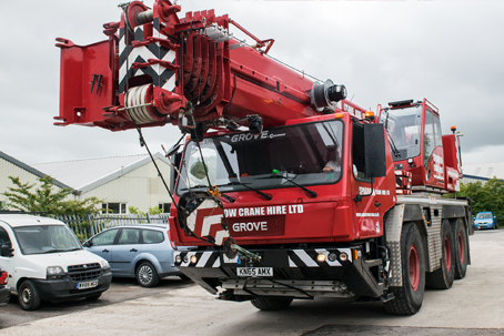 Mobile crane Hire Barnet